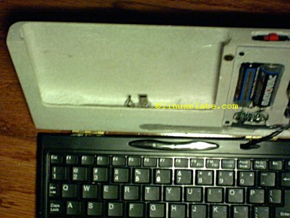 Connections at bottom of docking area