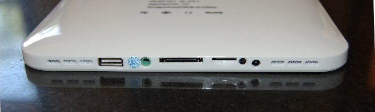 Connectors at bottom